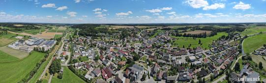 Göggingen im 180-Grad-Bild