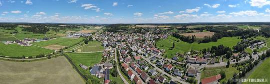 Göggingen im 180-Grad-Bild