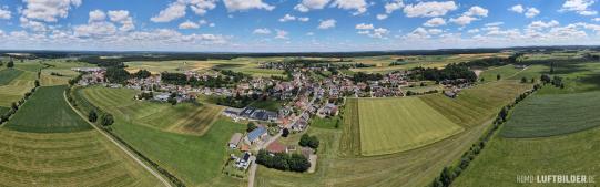 Hausen a.A. im 180-Grad-Bild