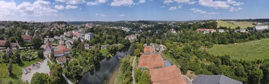 Ablach im 180-Grad-Bild